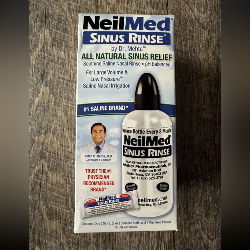 NWT! NeilMed Sinus Rinse Nasal Relief